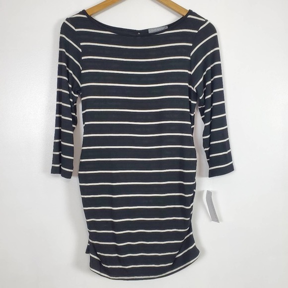 Loveappella Tops - Loveappella for Stitchfix NWT striped maternity top small